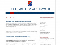 luckenbach-ww.de Webseite Vorschau