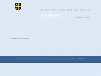 rueckeroth.de Webseite Vorschau