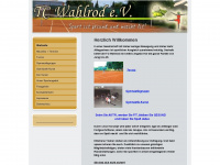 tc-wahlrod.de Webseite Vorschau