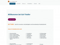 guf-fiedler.de Webseite Vorschau