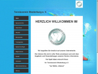 tennis-westerburg.de Webseite Vorschau