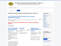 sgk-1849ev.de Webseite Vorschau