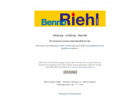 benno-riehl-gmbh.de Webseite Vorschau