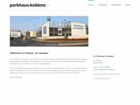 parkhaus-koblenz.de Webseite Vorschau