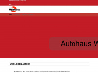 autohaus-wein.de Webseite Vorschau