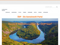 oedp-saar.de Webseite Vorschau