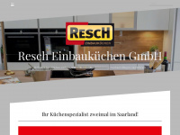 resch-einbaukuechen.de Webseite Vorschau