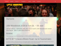 littlewoodstock.de Webseite Vorschau