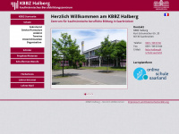 kbbz-halberg.de Webseite Vorschau