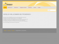 promensch-saar.de Webseite Vorschau