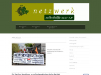 netzwerk-saar-ev.de Webseite Vorschau