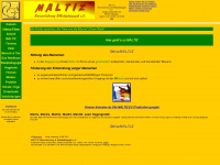 maltiz-waldpaedagogik.de Webseite Vorschau