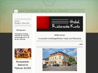hotelristorantekurtz.de Webseite Vorschau