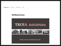 troia-architektura.de Webseite Vorschau