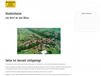 herbitzheim.de Webseite Vorschau