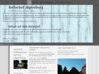 jaegersburg.de Webseite Vorschau