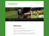 biolandhof-wack.de Webseite Vorschau