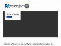 martinlutherkirche-igb.de Webseite Vorschau