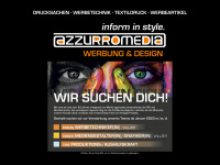 azzurro-media.de Webseite Vorschau