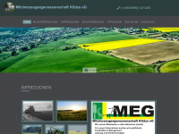meg-klz.de Webseite Vorschau
