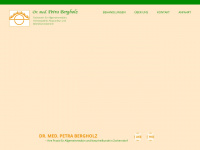 dr-petra-bergholz.de Webseite Vorschau