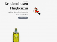 brockenhexen-flugbenzin.de Webseite Vorschau