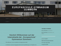 europaschule-gommern.de Webseite Vorschau