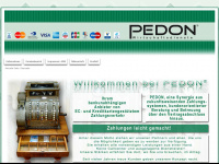 pedoncash.de Webseite Vorschau