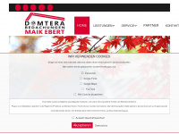 domtera.de Webseite Vorschau