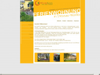 woerlitz-ferienwohnung.de Webseite Vorschau