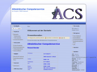 acs-bender.de Webseite Vorschau