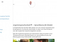 kindergartensprachschule.de Webseite Vorschau
