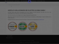 elektro-klemm.de Webseite Vorschau