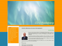 cdu-radeberg.de Webseite Vorschau