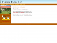 pension-pappelhof.de Webseite Vorschau