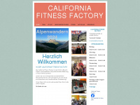 california-fitness-factory.de Webseite Vorschau