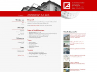 architekt-preissler.de Webseite Vorschau