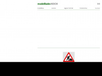 modellbahnkoch.de Webseite Vorschau