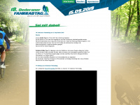 oederaner-fahrradtag.de Webseite Vorschau