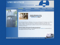metallbau-hultsch.de Webseite Vorschau