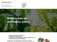 architektur-plan-e.de Webseite Vorschau