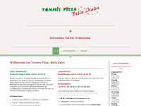 tommispizza.de Webseite Vorschau