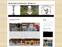 karate-werdau.de Webseite Vorschau