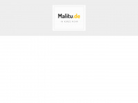 malitu.de Webseite Vorschau