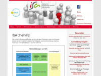 isa-chemnitz.de Webseite Vorschau