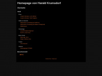 harald-krumsdorf.de Webseite Vorschau