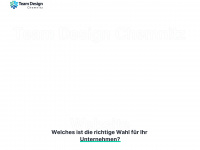 teamdesign-chemnitz.de Webseite Vorschau