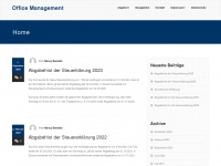 management-benedix.de Webseite Vorschau