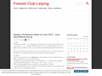 freizeit-club-leipzig.de Webseite Vorschau