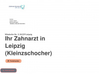 zahn-arzt-leipzig.de Webseite Vorschau